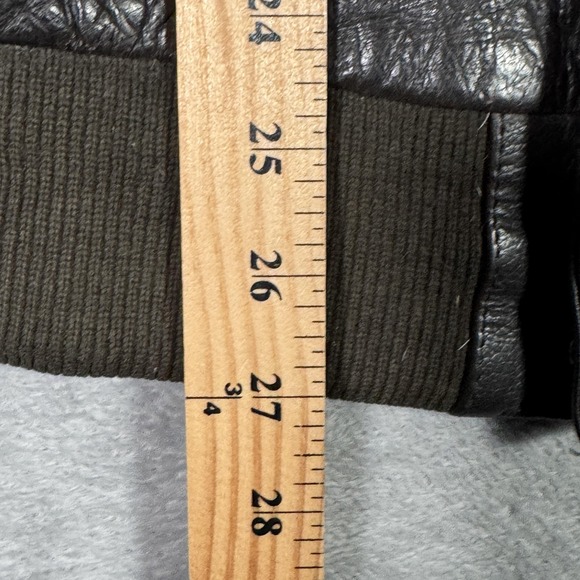 Vintage A2 Flight Leather Jacket Mens L Bomber US Army Air Force Brown - Picture 10 of 13